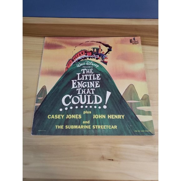 964 Walt Disney The Little Engine that Could 33 1/2 LP Vinyl - Picture 1 of 5
